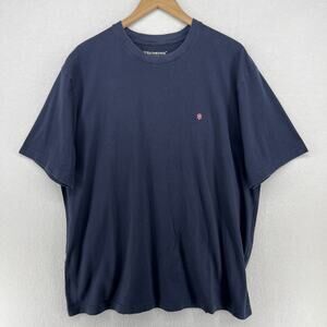 VICTORINOX Shirt Mens XL Swiss Army Tee Crewneck Short Sleeve Cotton Blue